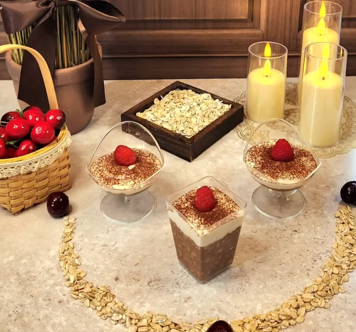 Superfood Tiramisu Overnight Oats